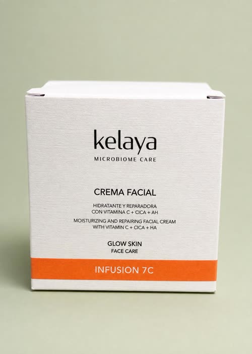 Crema Facial Hidratante y Reparadora Vit. C+CICA+AH 50ml