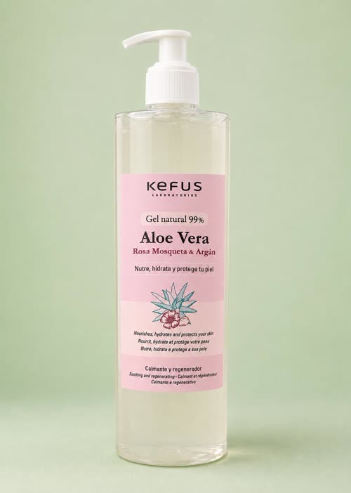 Aloe Vera, Rosa Mosqueta y Argan 500ml